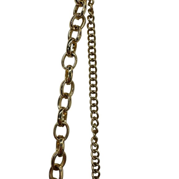 Double Strand Rhinestone Necklace - Picture 7 of 8